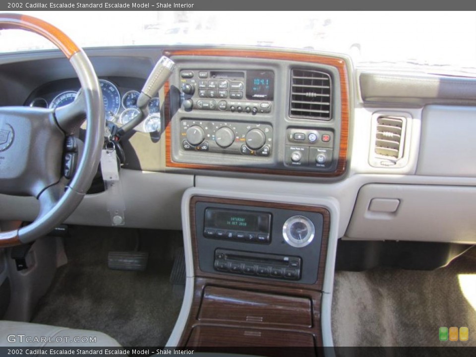 Shale Interior Controls for the 2002 Cadillac Escalade  #38203336