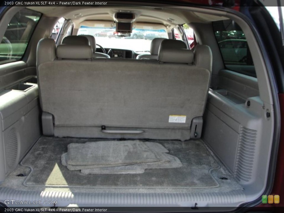 Pewter/Dark Pewter Interior Trunk for the 2003 GMC Yukon XL SLT 4x4 #38204332