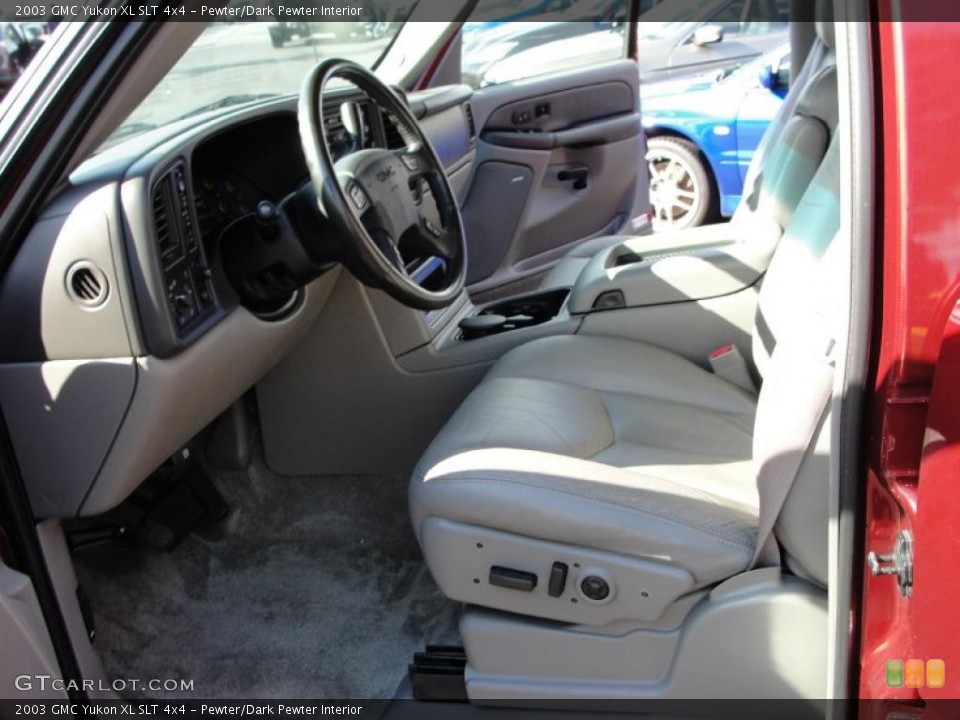 Pewter/Dark Pewter Interior Photo for the 2003 GMC Yukon XL SLT 4x4 #38204360