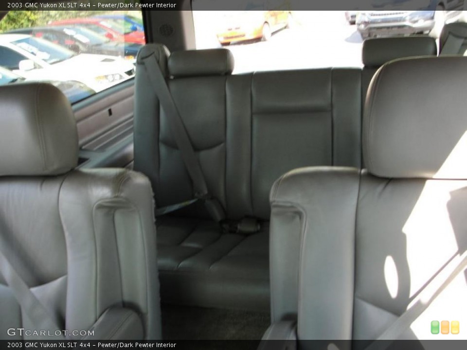 Pewter/Dark Pewter Interior Photo for the 2003 GMC Yukon XL SLT 4x4 #38204404