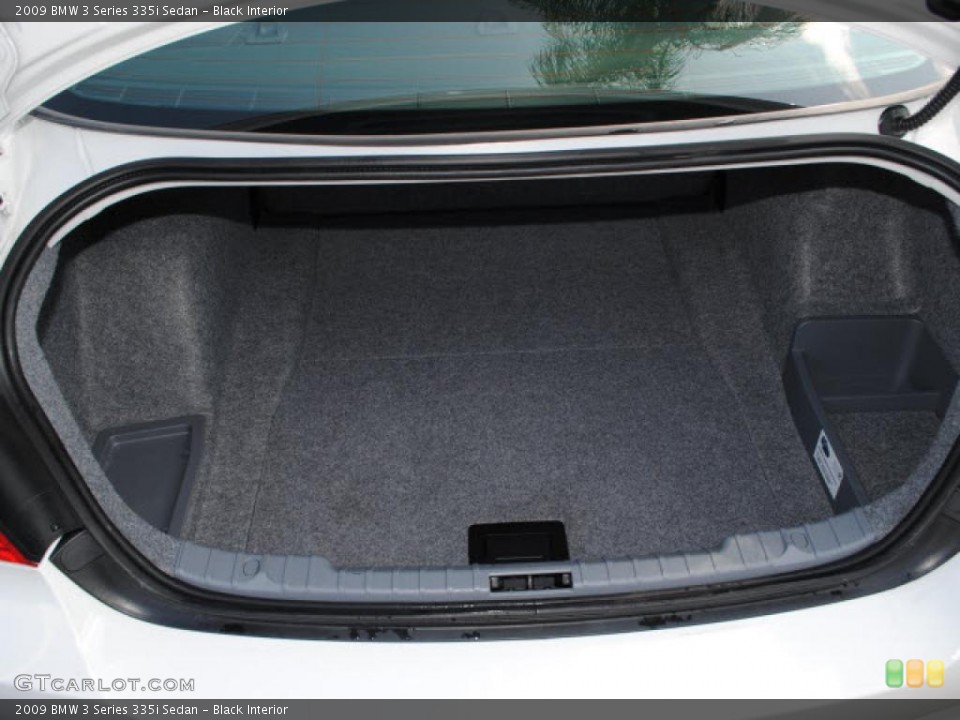 Black Interior Trunk for the 2009 BMW 3 Series 335i Sedan #38205404