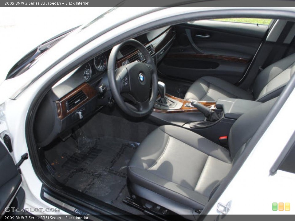 Black Interior Photo for the 2009 BMW 3 Series 335i Sedan #38205472