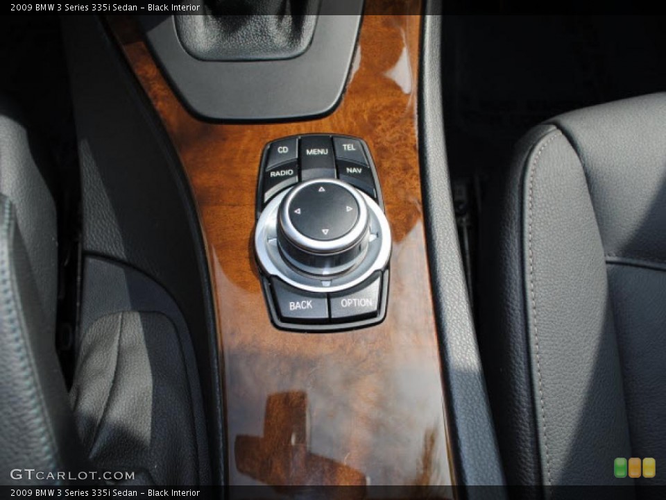 Black Interior Controls for the 2009 BMW 3 Series 335i Sedan #38205624