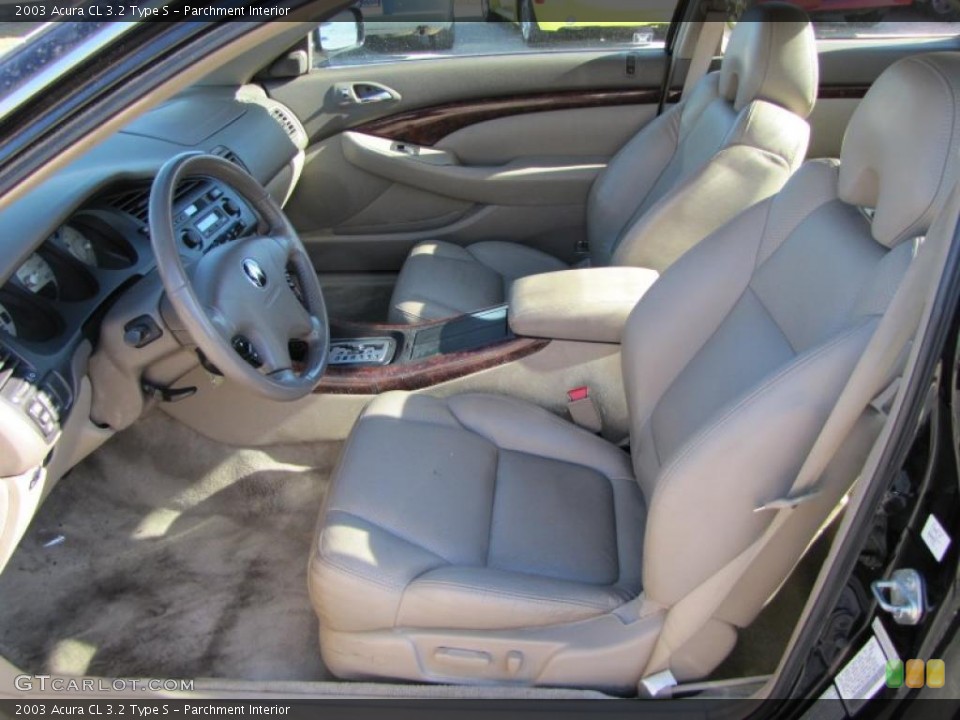Parchment Interior Photo for the 2003 Acura CL 3.2 Type S #38206092