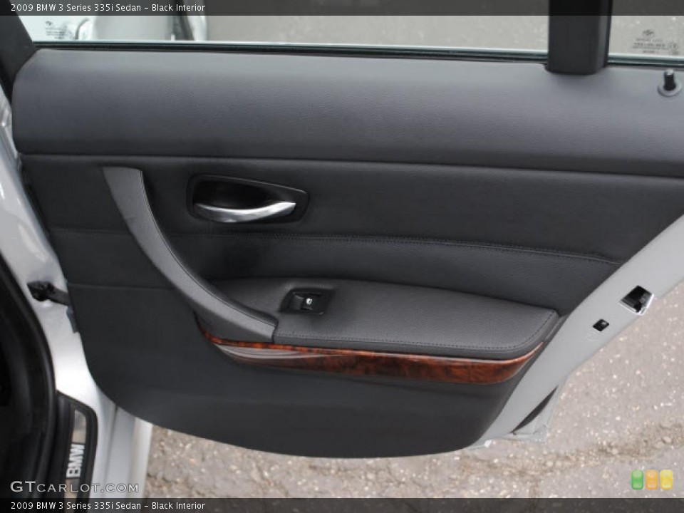 Black Interior Photo for the 2009 BMW 3 Series 335i Sedan #38206140