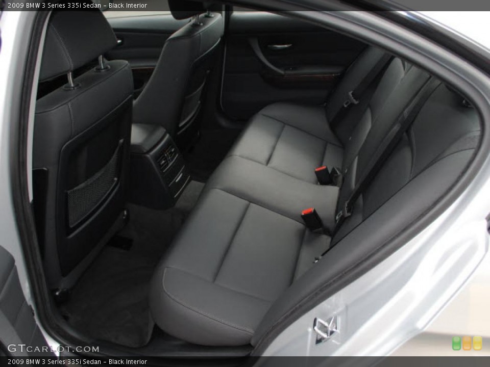 Black Interior Photo for the 2009 BMW 3 Series 335i Sedan #38206236