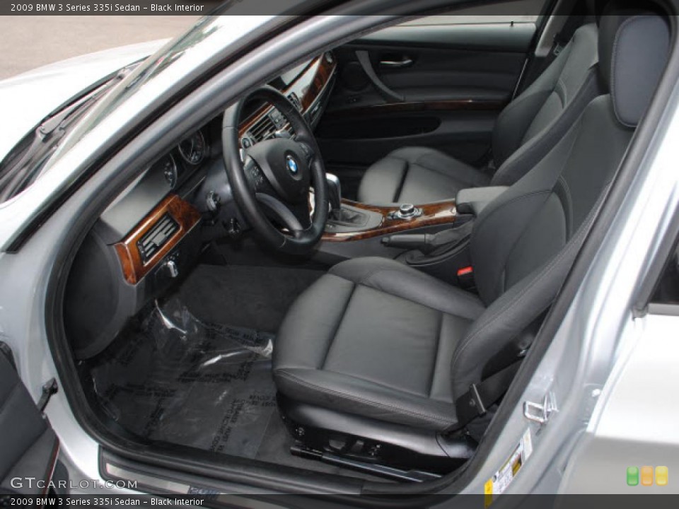 Black Interior Photo for the 2009 BMW 3 Series 335i Sedan #38206280