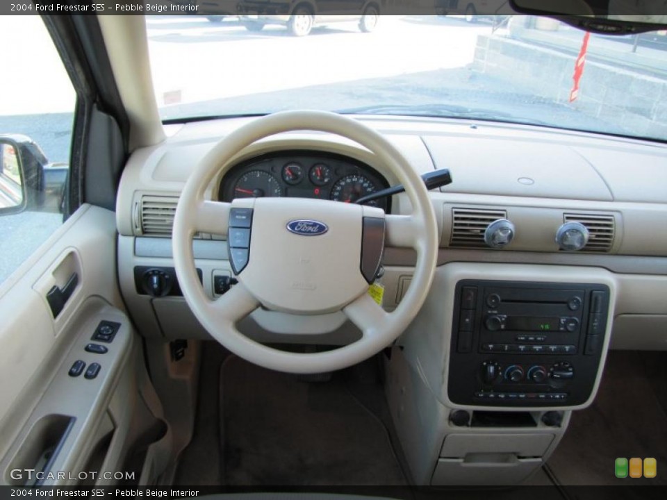 Pebble Beige Interior Dashboard for the 2004 Ford Freestar SES #38206932