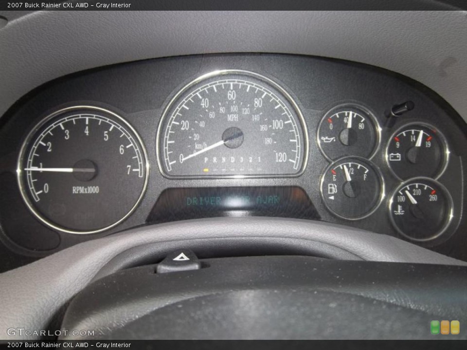 Gray Interior Gauges for the 2007 Buick Rainier CXL AWD #38209080
