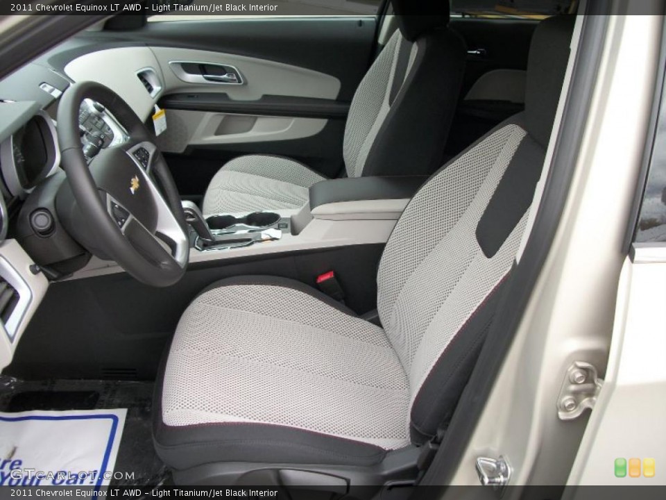 Light Titanium/Jet Black Interior Photo for the 2011 Chevrolet Equinox LT AWD #38209336