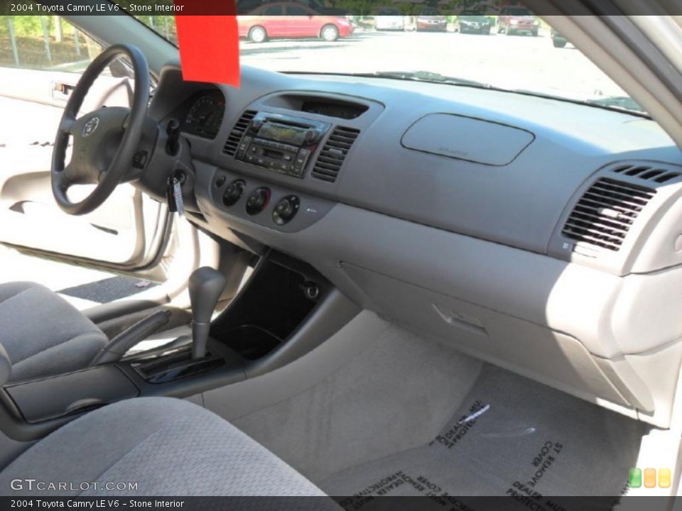 Stone Interior Dashboard for the 2004 Toyota Camry LE V6 #38210820