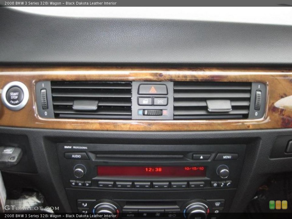 Black Dakota Leather Interior Controls for the 2008 BMW 3 Series 328i Wagon #38211896