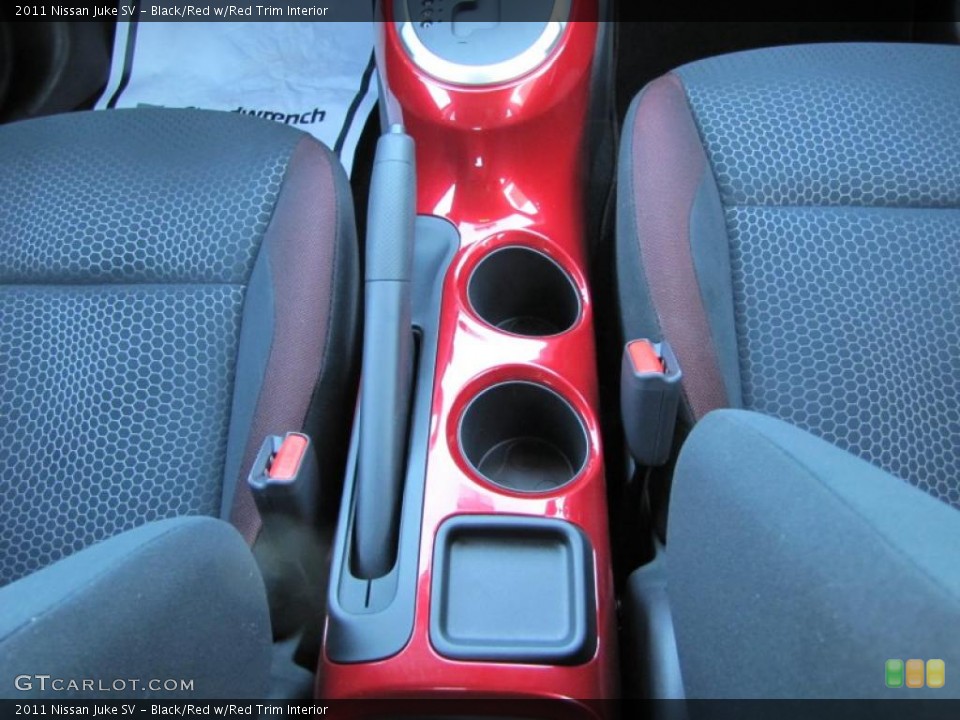 Black/Red w/Red Trim Interior Photo for the 2011 Nissan Juke SV #38212016