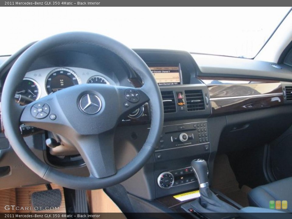 Black Interior Dashboard for the 2011 Mercedes-Benz GLK 350 4Matic #38213100