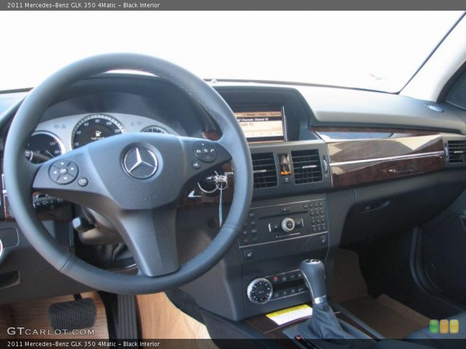Black Interior Dashboard for the 2011 Mercedes-Benz GLK 350 4Matic #38213224