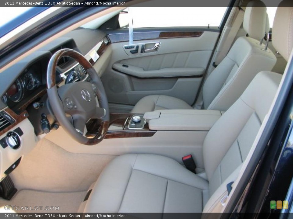 Almond/Mocha Interior Photo for the 2011 Mercedes-Benz E 350 4Matic Sedan #38213332