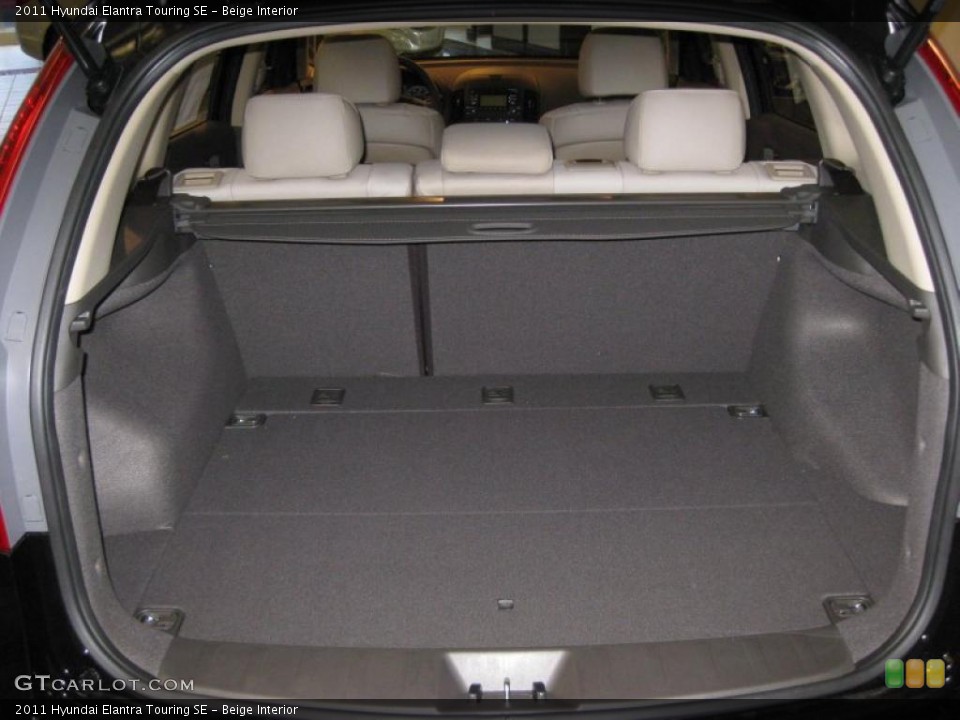 Beige Interior Trunk for the 2011 Hyundai Elantra Touring SE #38213656