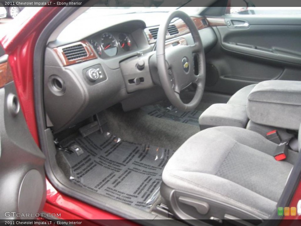 Ebony Interior Photo for the 2011 Chevrolet Impala LT #38215930