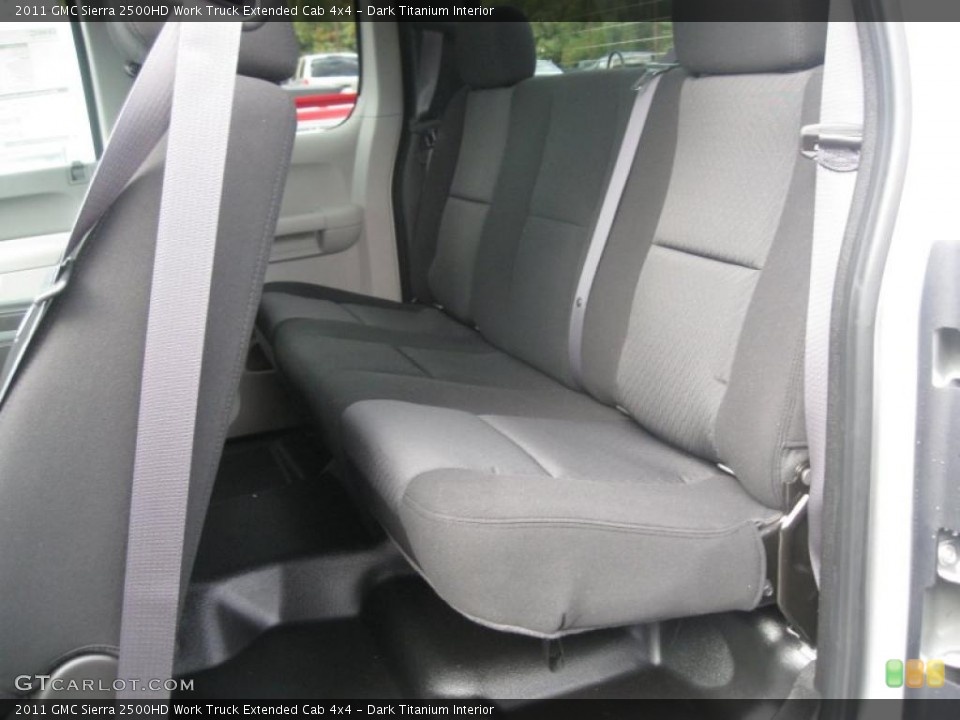 Dark Titanium Interior Photo for the 2011 GMC Sierra 2500HD Work Truck Extended Cab 4x4 #38216208