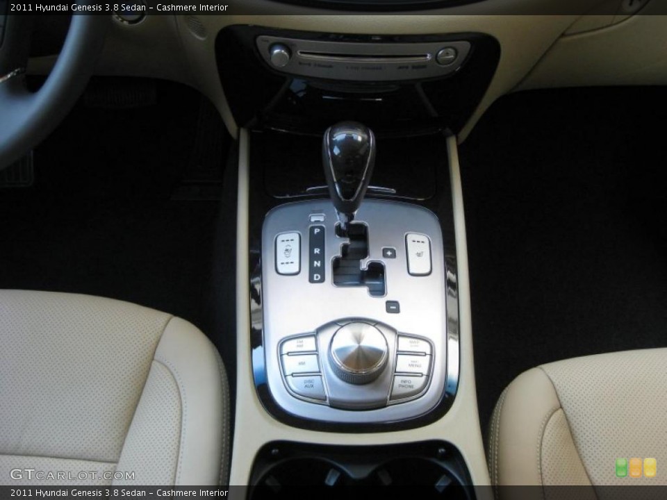 Cashmere Interior Transmission for the 2011 Hyundai Genesis 3.8 Sedan #38217084