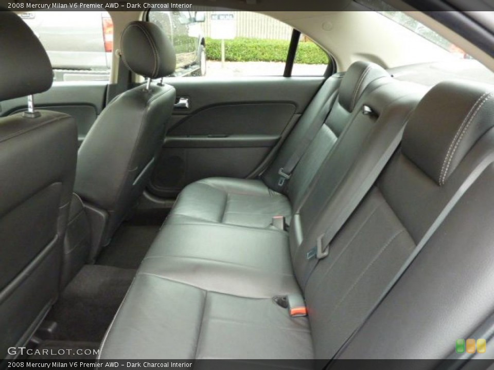 Dark Charcoal Interior Photo for the 2008 Mercury Milan V6 Premier AWD #38218652