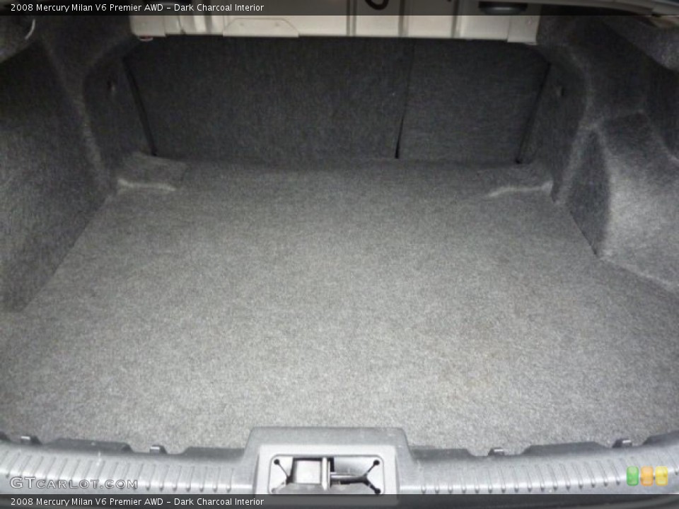 Dark Charcoal Interior Trunk for the 2008 Mercury Milan V6 Premier AWD #38218664