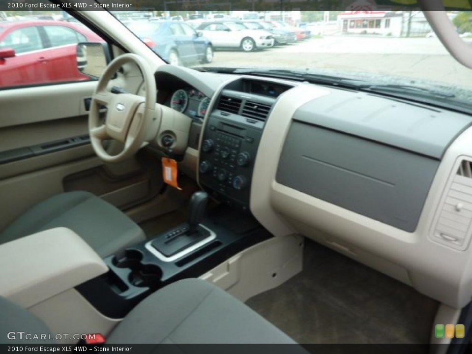 Stone Interior Dashboard for the 2010 Ford Escape XLS 4WD #38220345