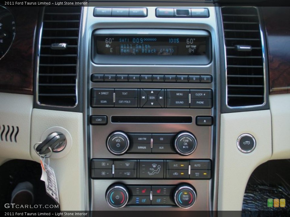 Light Stone Interior Controls for the 2011 Ford Taurus Limited #38224725