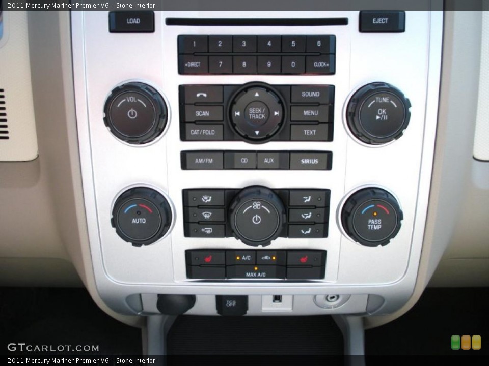 Stone Interior Controls for the 2011 Mercury Mariner Premier V6 #38224897