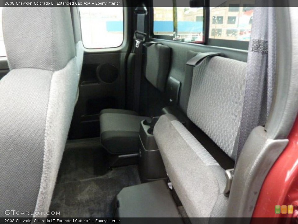 Ebony Interior Photo for the 2008 Chevrolet Colorado LT Extended Cab 4x4 #38227121