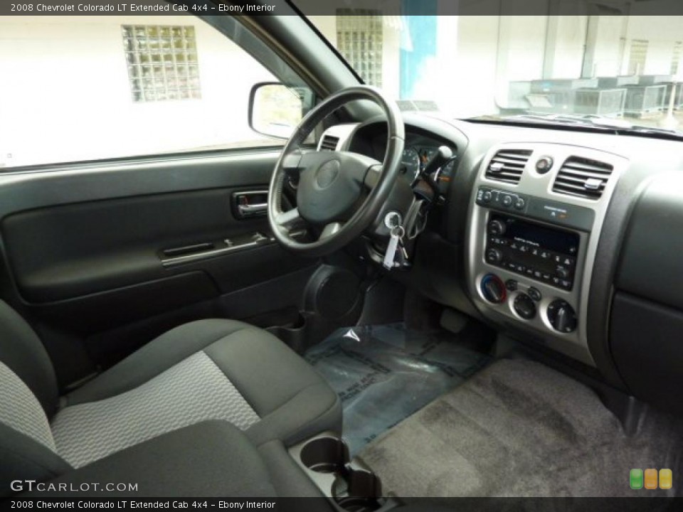 Ebony Interior Photo for the 2008 Chevrolet Colorado LT Extended Cab 4x4 #38227161