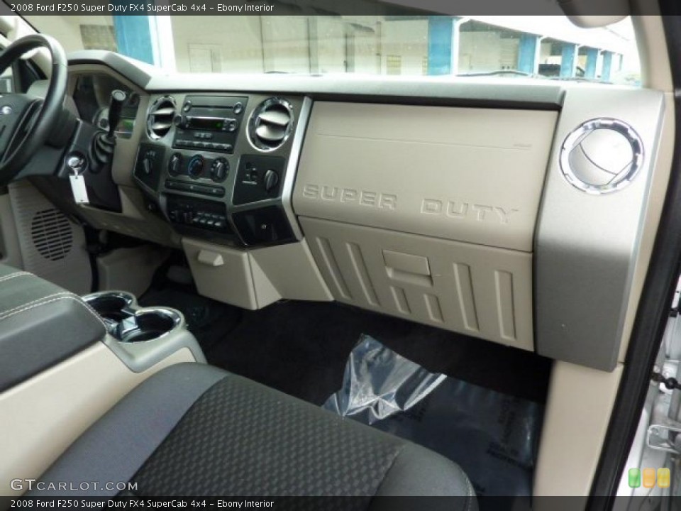 Ebony Interior Photo for the 2008 Ford F250 Super Duty FX4 SuperCab 4x4 #38227562