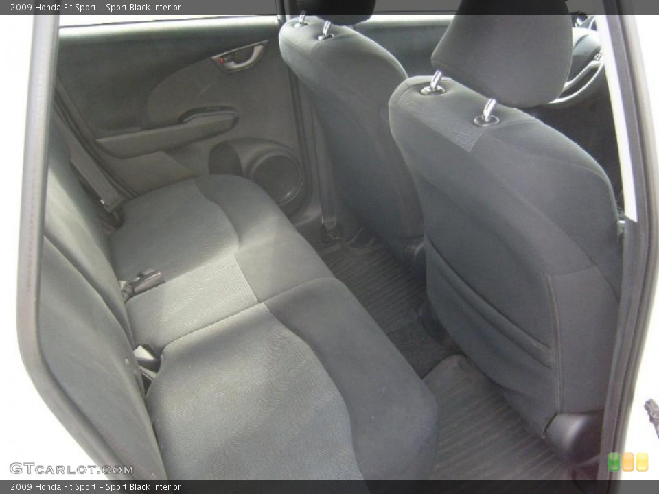 Sport Black Interior Photo for the 2009 Honda Fit Sport #38228791