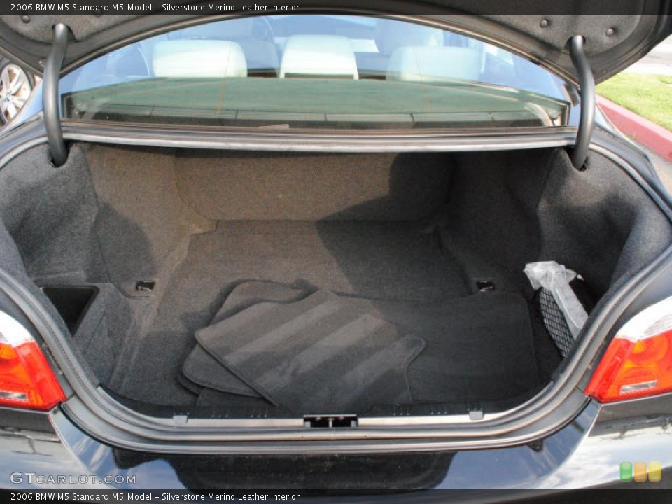 Silverstone Merino Leather Interior Trunk for the 2006 BMW M5  #38231355