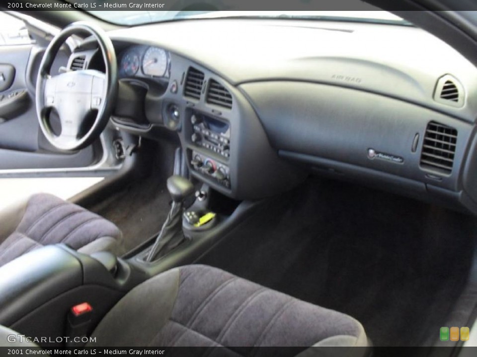 Medium Gray Interior Dashboard for the 2001 Chevrolet Monte Carlo LS #38231407