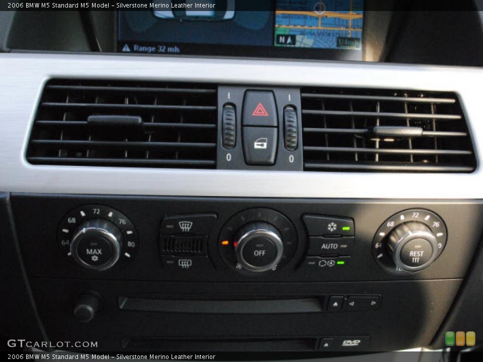 Silverstone Merino Leather Interior Controls for the 2006 BMW M5  #38231559
