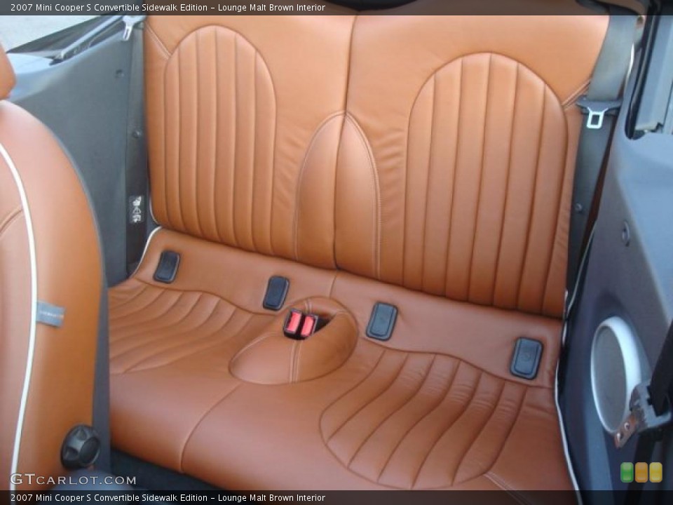 Lounge Malt Brown Interior Photo for the 2007 Mini Cooper S Convertible Sidewalk Edition #38232491
