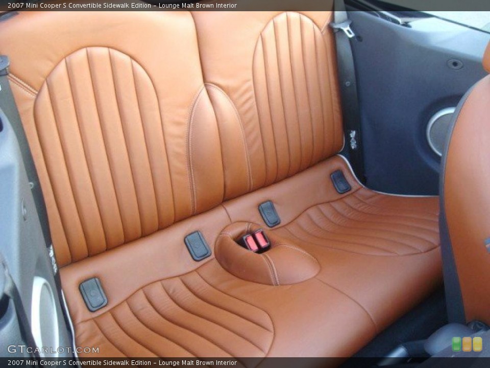 Lounge Malt Brown Interior Photo for the 2007 Mini Cooper S Convertible Sidewalk Edition #38232563