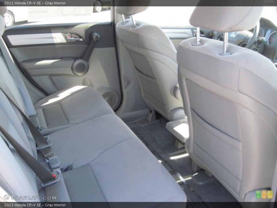 Gray Interior Photo for the 2011 Honda CR-V SE #38235247