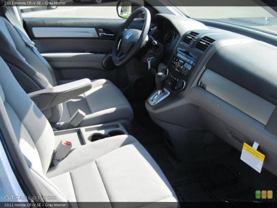 Gray Interior Photo for the 2011 Honda CR-V SE #38235267