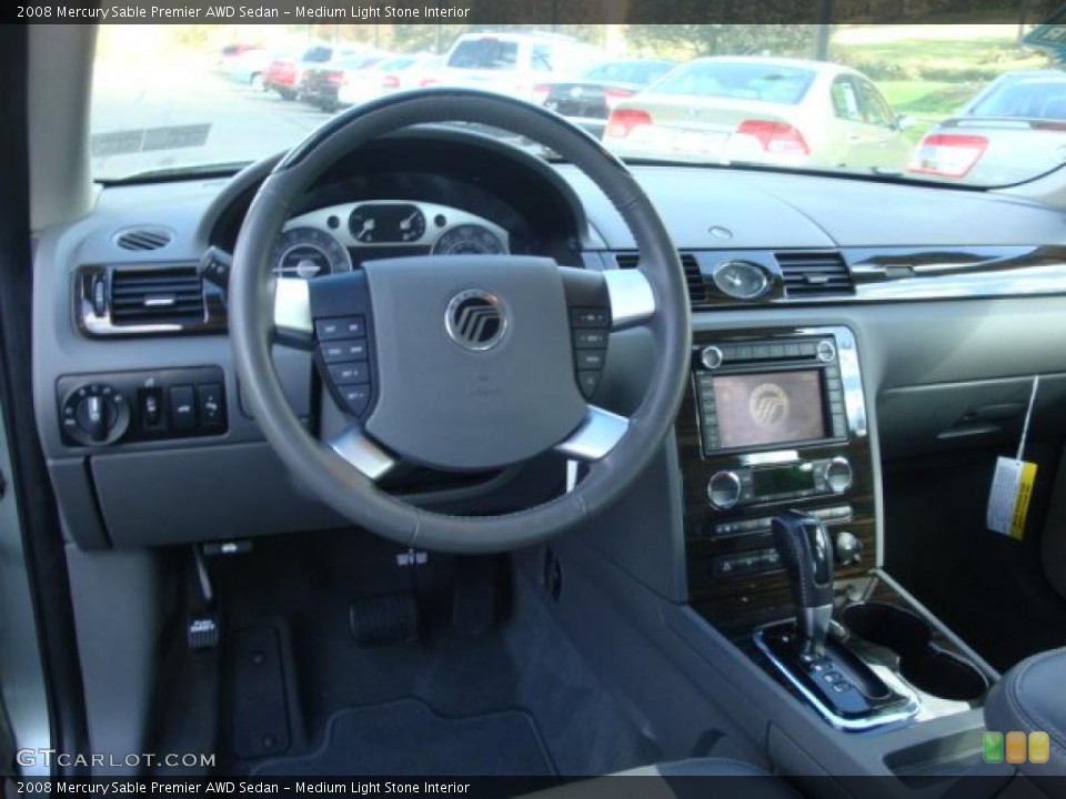 Medium Light Stone Interior Photo for the 2008 Mercury Sable Premier AWD Sedan #38235355
