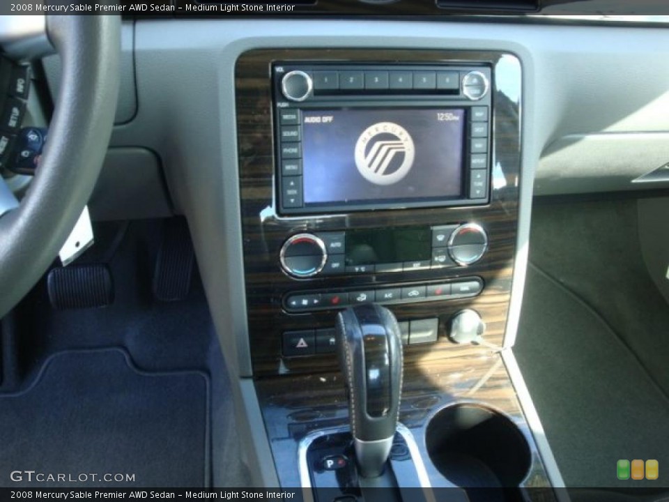 Medium Light Stone Interior Navigation for the 2008 Mercury Sable Premier AWD Sedan #38235407