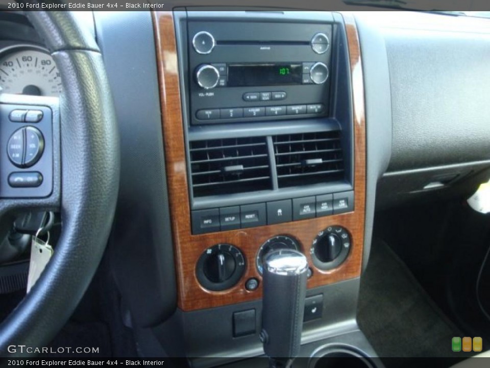 Black Interior Controls for the 2010 Ford Explorer Eddie Bauer 4x4 #38236627