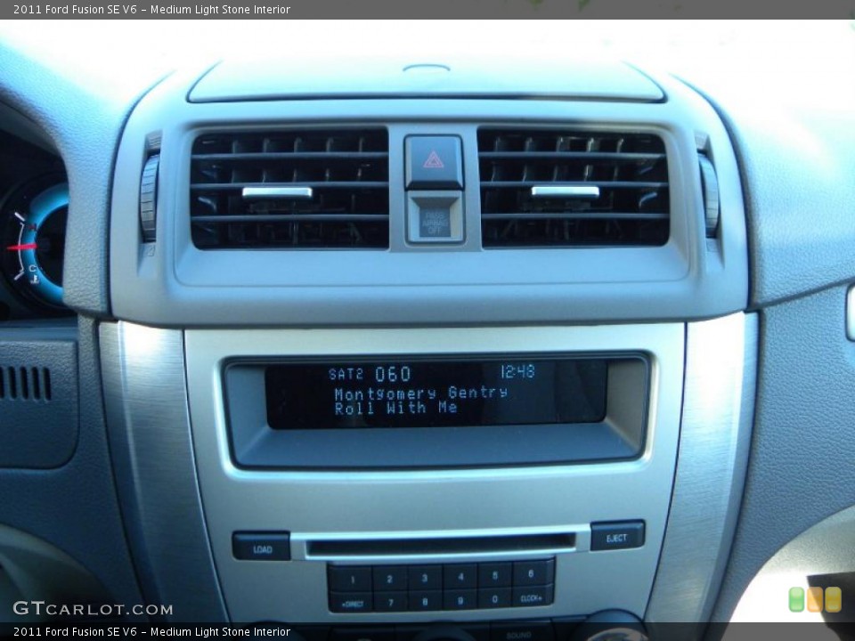 Medium Light Stone Interior Controls for the 2011 Ford Fusion SE V6 #38238763