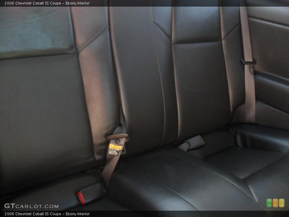 Ebony Interior Photo for the 2006 Chevrolet Cobalt SS Coupe #38238779