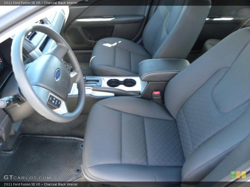 Charcoal Black Interior Photo for the 2011 Ford Fusion SE V6 #38239203