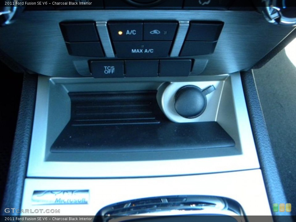Charcoal Black Interior Controls for the 2011 Ford Fusion SE V6 #38239263