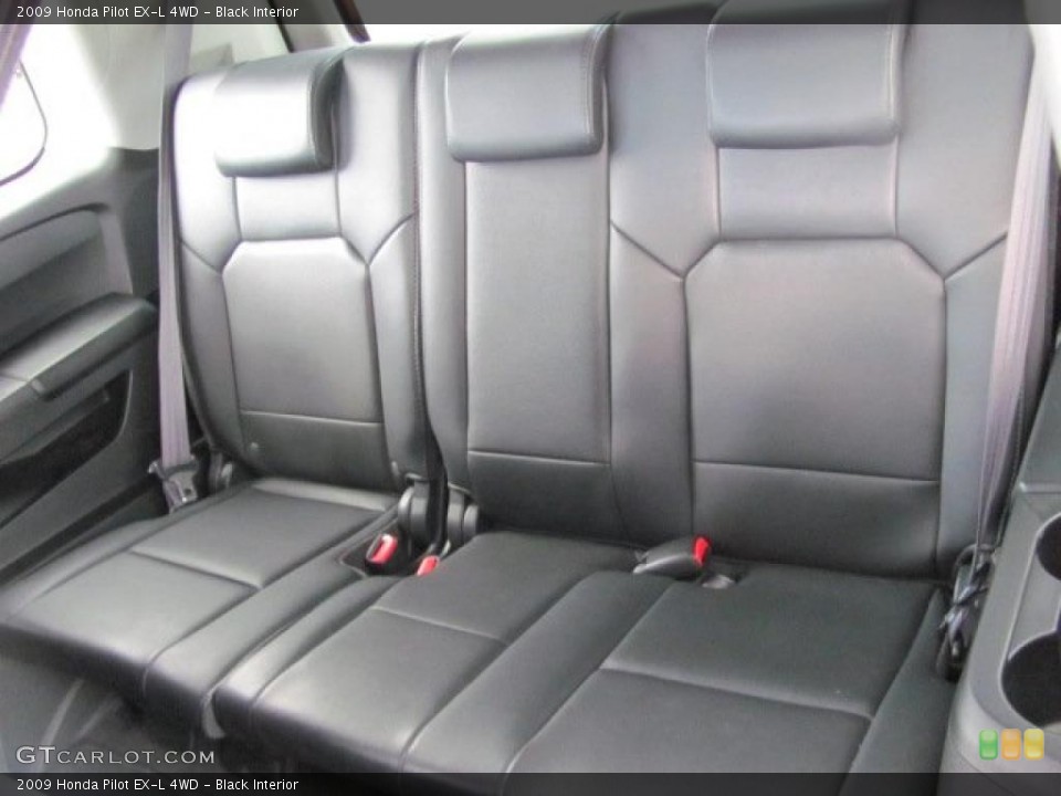 Black Interior Photo for the 2009 Honda Pilot EX-L 4WD #38242623