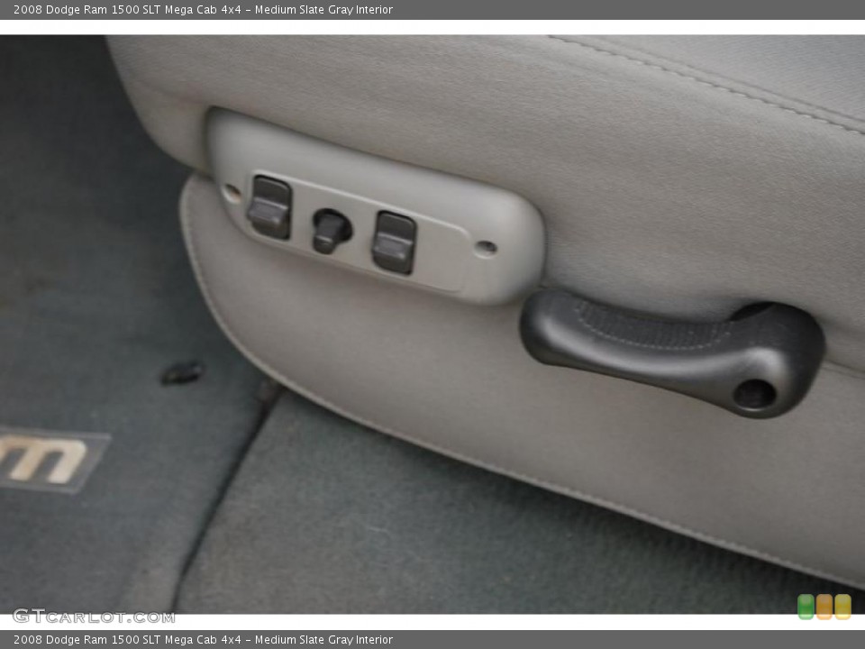 Medium Slate Gray Interior Photo for the 2008 Dodge Ram 1500 SLT Mega Cab 4x4 #38245335