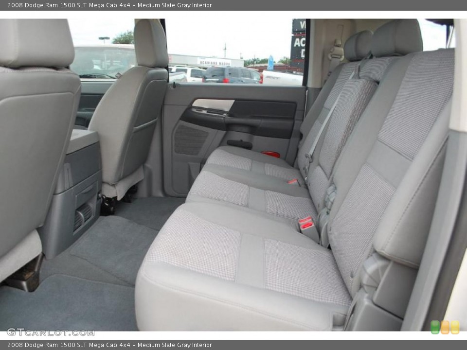 Medium Slate Gray Interior Photo for the 2008 Dodge Ram 1500 SLT Mega Cab 4x4 #38245359